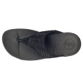Charming Fitflop Rokkit Black Diomand For Women
