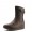 Fitflop Leather Hooper Boot Short Chocolate For Women