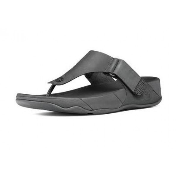 Fitflop Trakk Black Sandal For Men