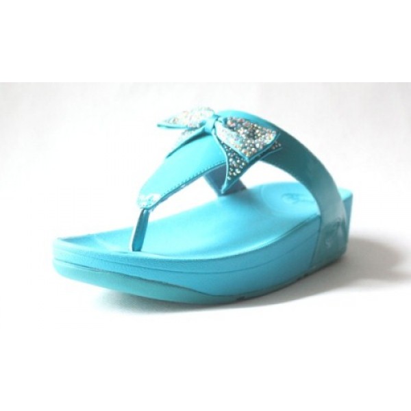 Fitflop Bowknot In Blue For Women