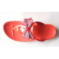 Fitflop Bowknot In Red For Women