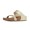 Fitflop Lulu Sandal Weave Slide Pale Gold For Women