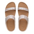 Fitflop Novy Slide In Suede Nude For Women