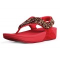 Fitflop Rock Chic S Slide Red For Women