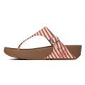 Fitflop THE SKINNY In Textile Red For Women