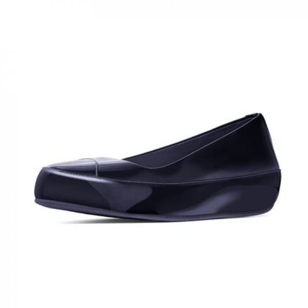 Fitflop Due Leather Bright Blue For Women